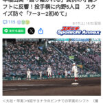 高校野球が面白いわ