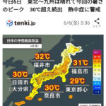 暑くなるみたいです、熱中症に注意